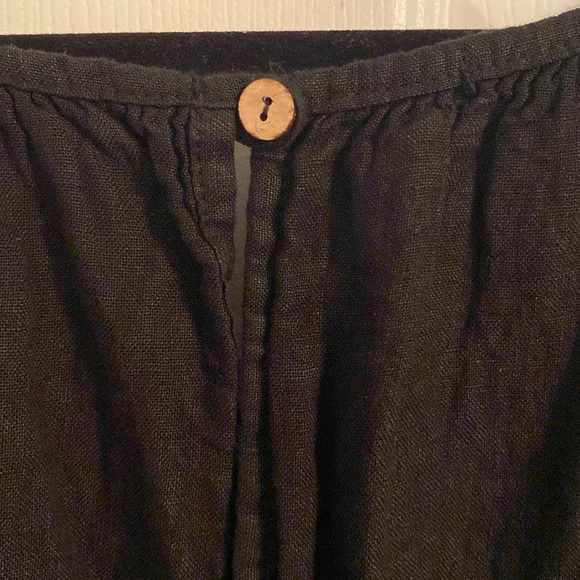 Linen Bubble Dress-3X - Picture 6 of 9